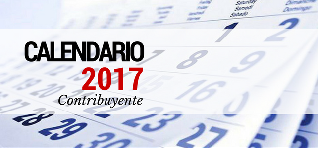 CALENDARI FISCAL 2017