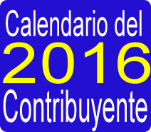 PUBLICAT EL CALENDARI DEL CONTRIBUENT 2016