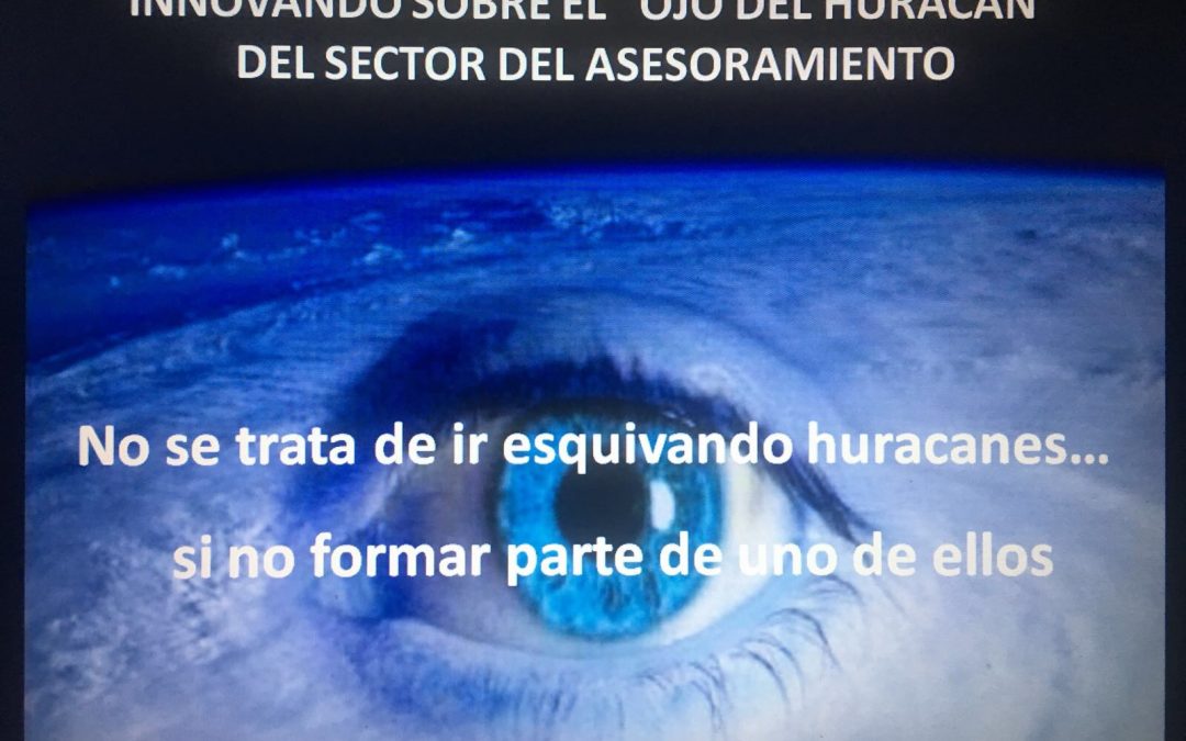 Hem de situar-nos a l’ull de l’huracà